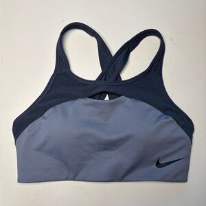 Nike Dri-FIT Blue Sports Bra small